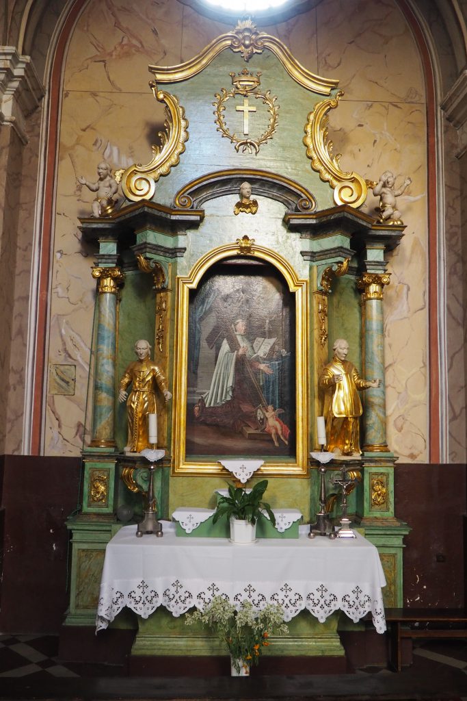 Ołtarz pw. Przemienienia Pańskiego i św. Jana od Krzyża