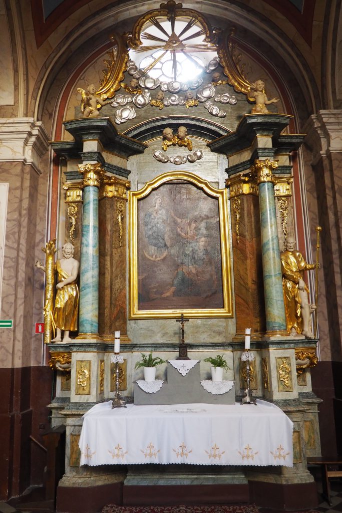 Ołtarz pw. św. Józefa i św. Jana Nepomucena