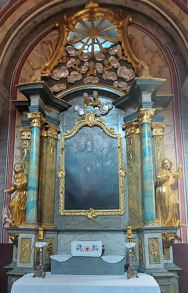 Ołtarz pw. św. Klary